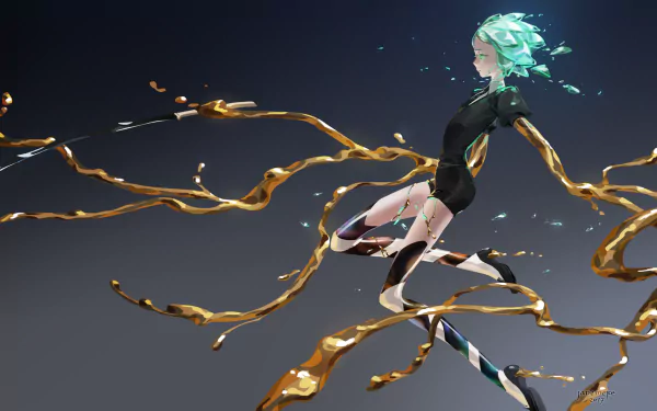 Phosphophyllite (Land of the Lustrous) Anime Land of the Lustrous HD Desktop Wallpaper | Background Image