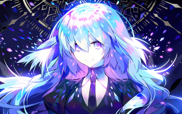 HD desktop wallpaper and background featuring Diamond from the anime Land of the Lustrous, showcasing vibrant colors and intricate details.