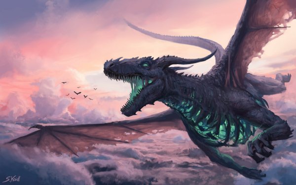 Fantasy Dragon HD Wallpaper | Background Image