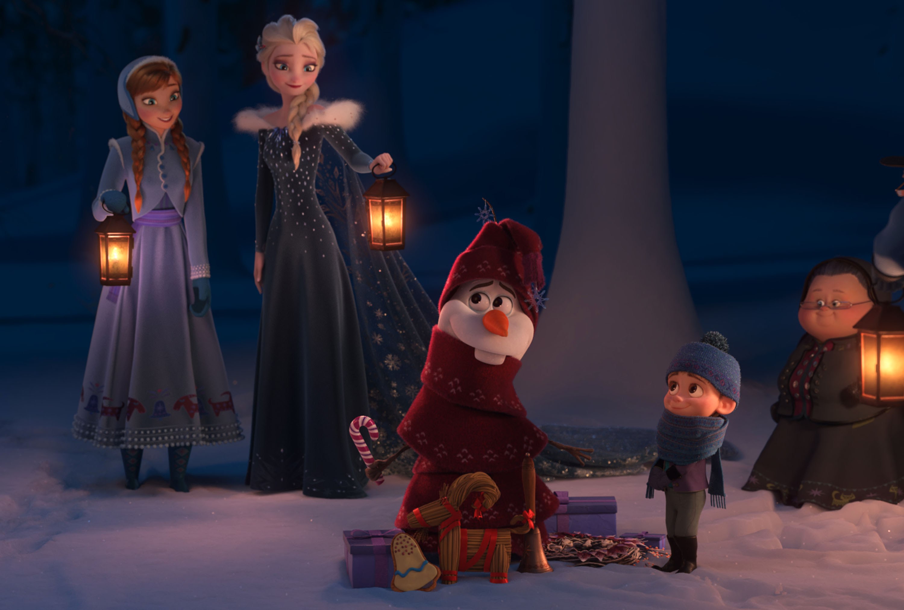 Olaf's Frozen Adventure HD Wallpaper