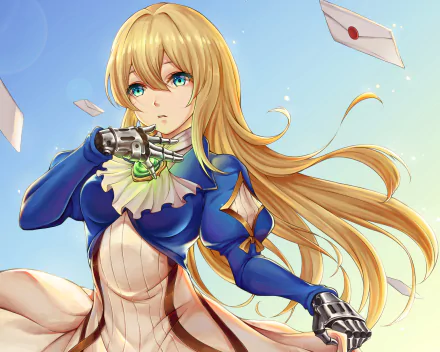 Violet Evergarden (Character) Anime Violet Evergarden HD Desktop Wallpaper | Background Image