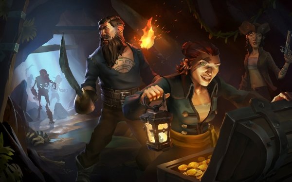 Обои 4к sea of thieves