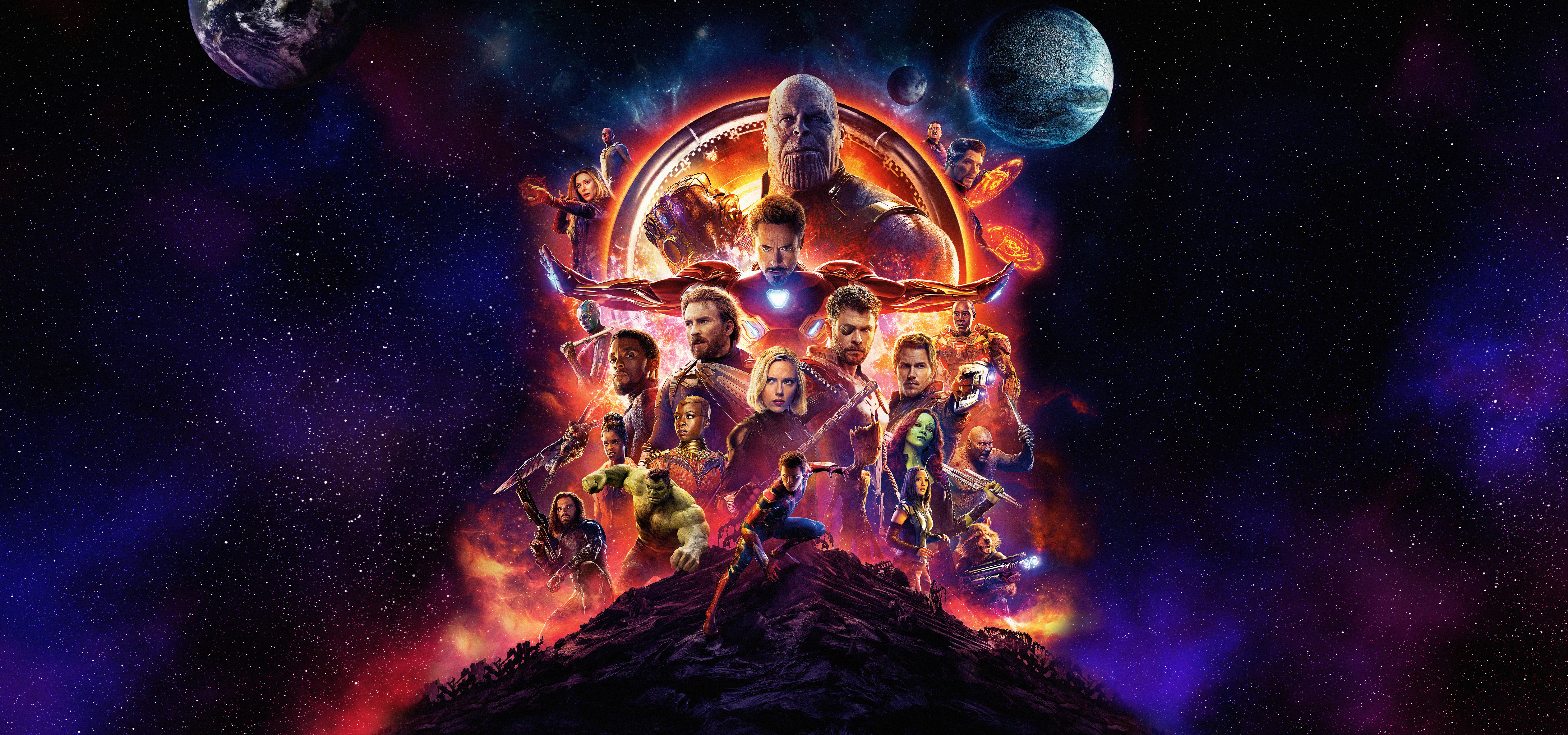 Wallpaper Thanos, Infinity Gauntlet, Infinity Stones - Wallpaperforu