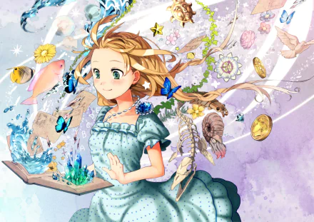 Alice (Alice in Wonderland) Anime Alice In Wonderland HD Desktop Wallpaper | Background Image