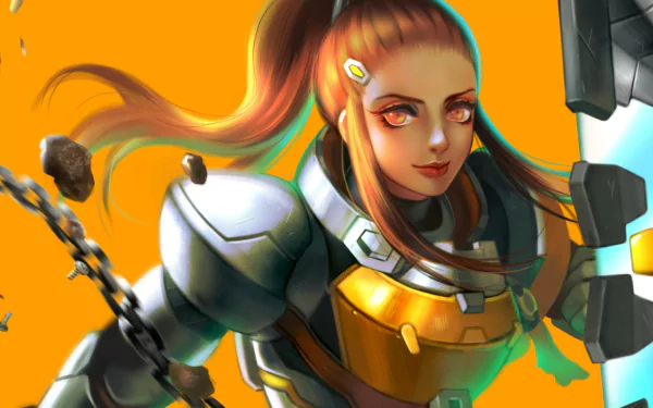 Brigitte (Overwatch) video game Overwatch HD Desktop Wallpaper | Background Image