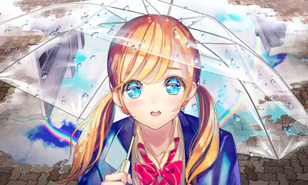 rain Anime Original Rain Anime HD Desktop Wallpaper | Background Image