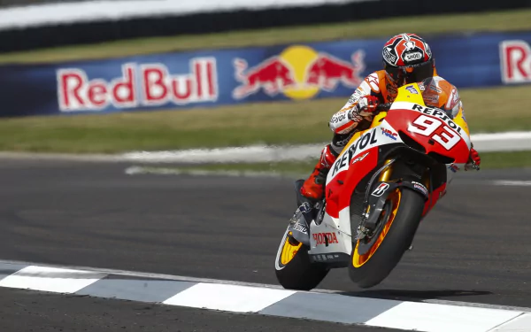 Repsol Honda Marc Marquez MotoGP Sports HD Desktop Wallpaper | Background Image