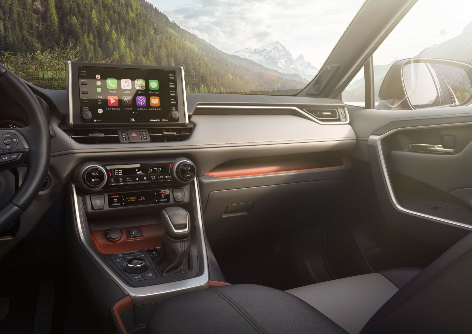 Download Interior Vehicle Toyota RAV4 HD Wallpaper