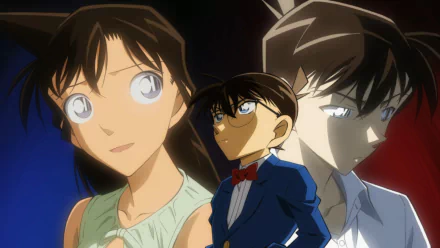 Ran Mouri Conan Edogawa Shinichi Kudo Anime Detective Conan HD Desktop Wallpaper | Background Image