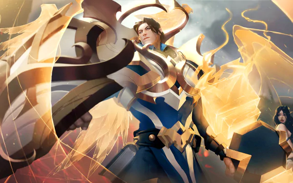 armor paladin video game Battlerite HD Desktop Wallpaper | Background Image