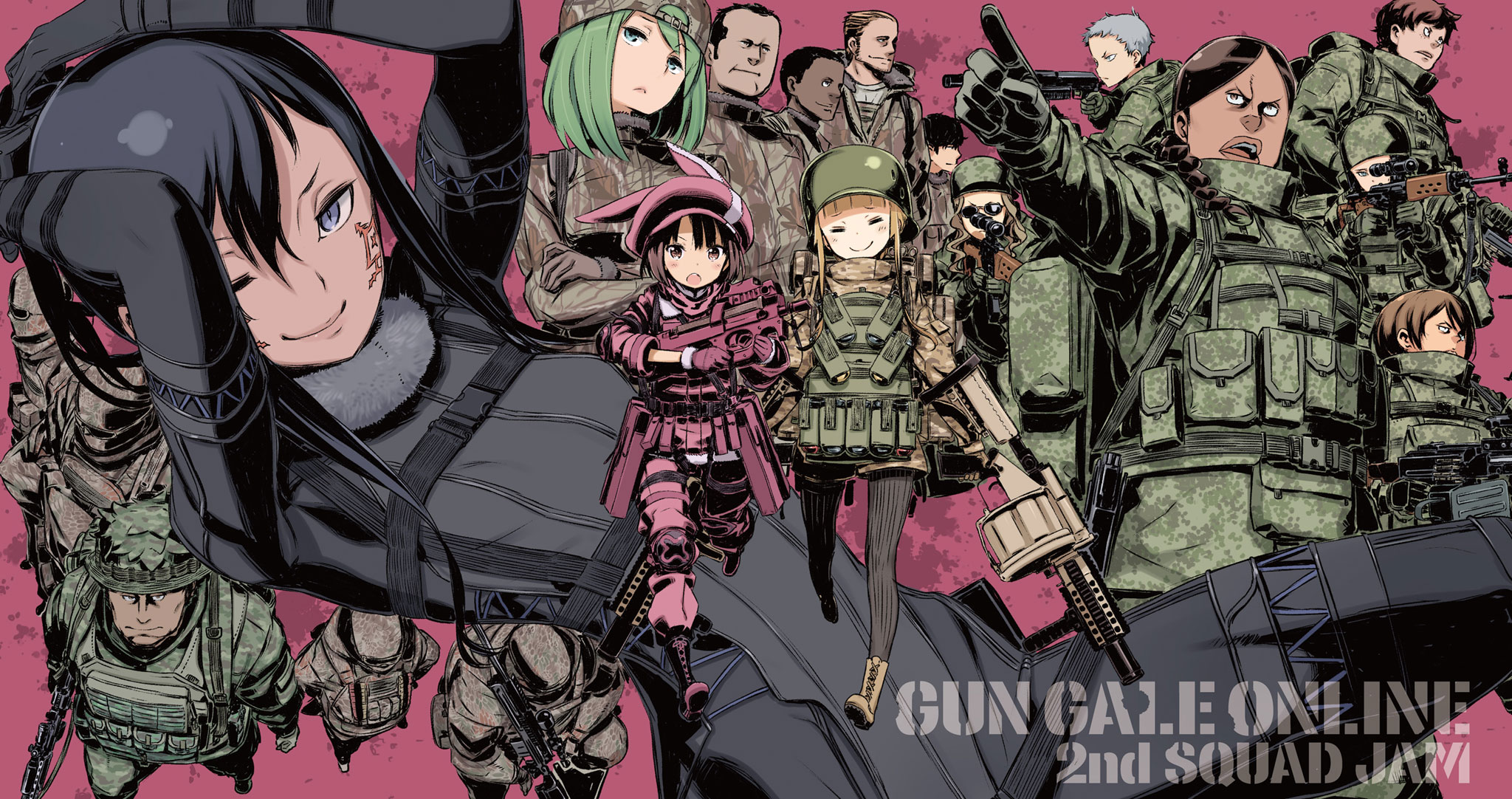 Anime Sword Art Online Alternative: Gun Gale Online HD Wallpaper | Background Image