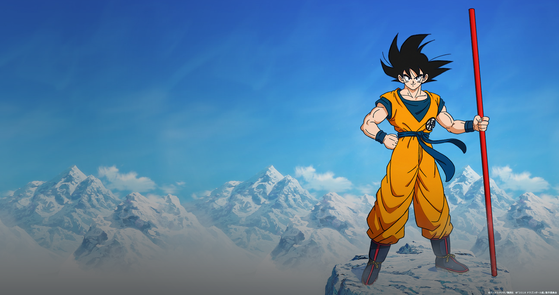 Goku in the Mountains - 4K Ultra HD Wallpaper