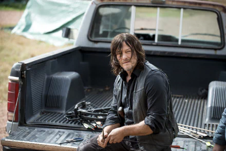 Daryl Dixon Norman Reedus TV Show The Walking Dead HD Desktop Wallpaper | Background Image