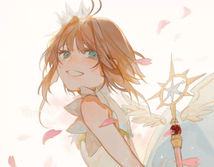 Sakura Kinomoto Anime Cardcaptor Sakura HD Desktop Wallpaper | Background Image
