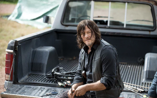 Daryl Dixon Norman Reedus TV Show The Walking Dead HD Desktop Wallpaper | Background Image