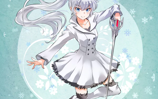 Weiss Schnee Anime RWBY HD Desktop Wallpaper | Background Image