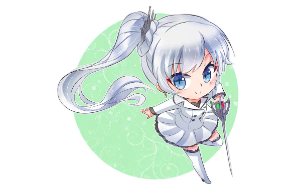 Weiss Schnee Anime RWBY HD Desktop Wallpaper | Background Image