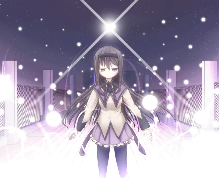 Homura Akemi Anime Puella Magi Madoka Magica HD Desktop Wallpaper | Background Image