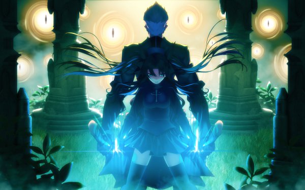 Anime Fate/Stay Night: Unlimited Blade Works Fate Series Rin Tohsaka Shirou Emiya HD Wallpaper | Background Image