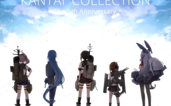 Sazanami (Kancolle) Samidare (Kancolle) Murakumo (Kancolle) Inazuma (Kancolle) Fubuki (Kancolle) Anime Kantai Collection HD Desktop Wallpaper | Background Image