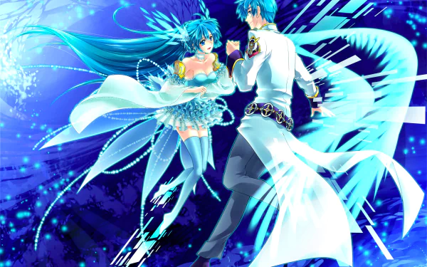 Pixiv-kun Anime Pixiv-tan HD Desktop Wallpaper | Background Image