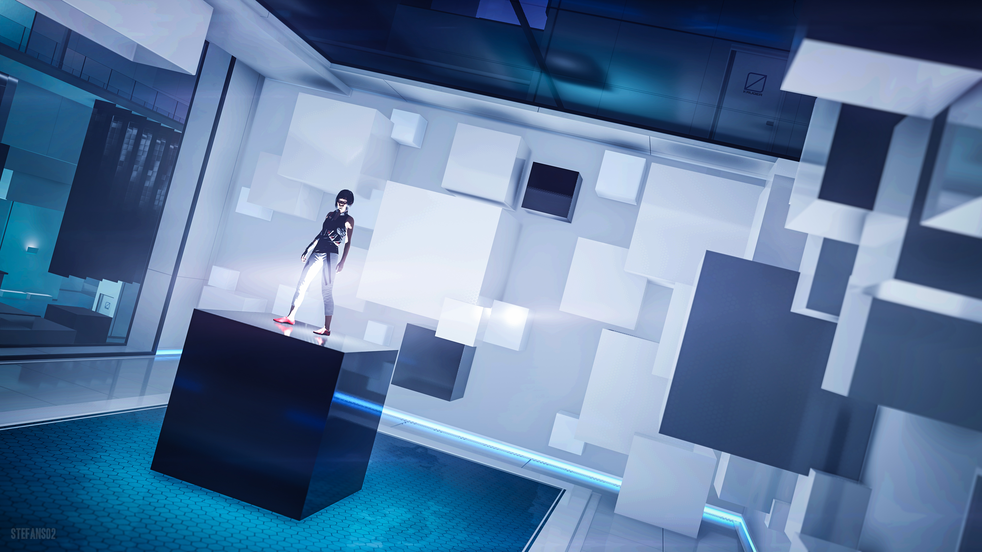 Mirror's Edge Catalyst / Stairs by StefanS02