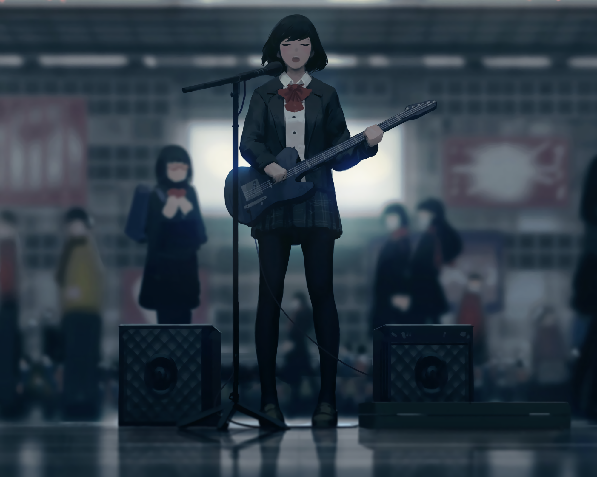 Anime Music HD Wallpaper by GUWEIZ
