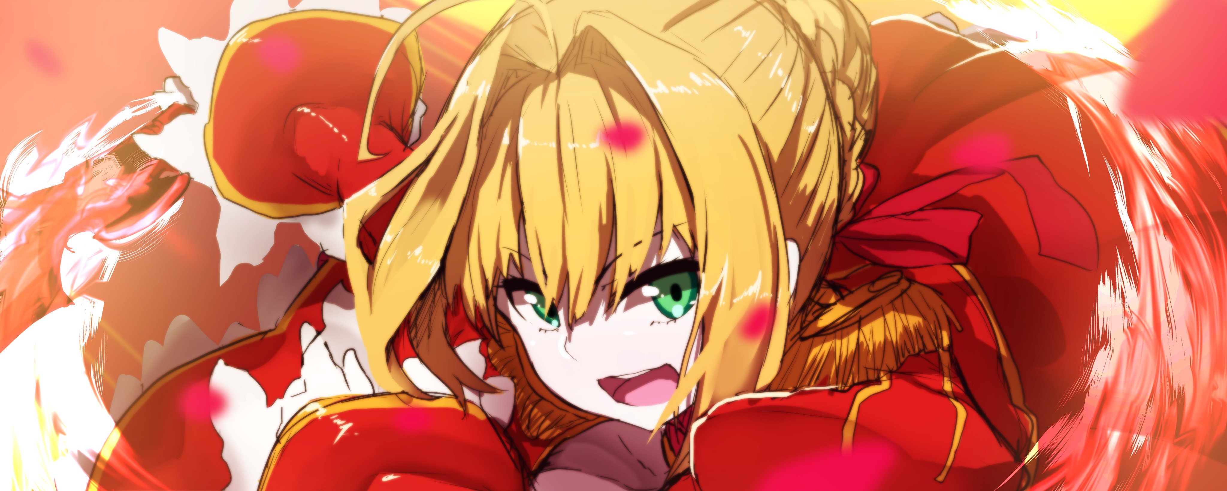 Download Saber Fate Series Nero Claudius Anime Fateextra Hd Wallpaper By わだかず 3241