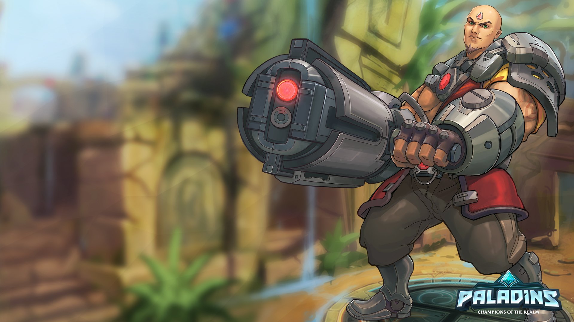 Download Buck (Paladins) Paladins Video Game HD Wallpaper
