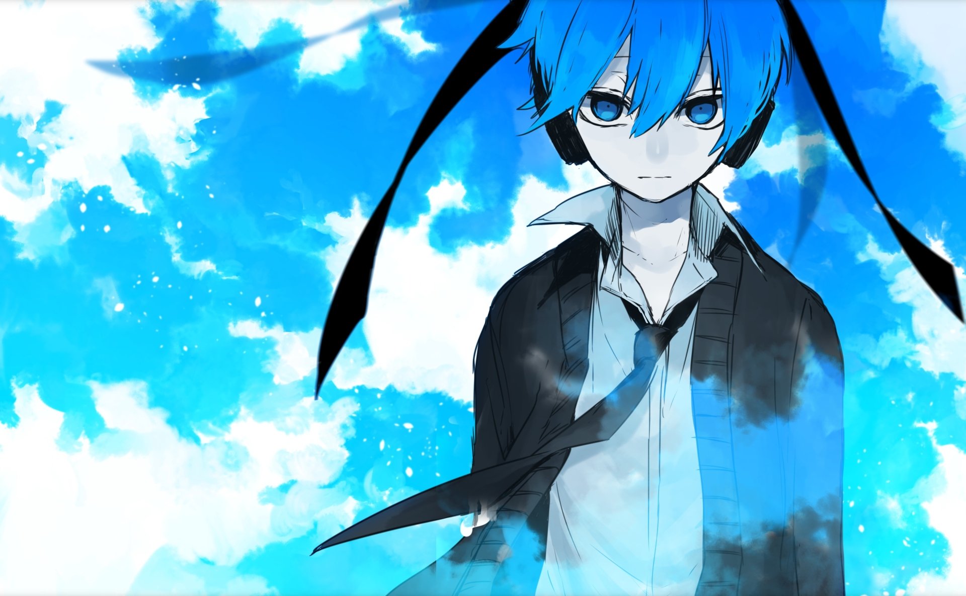 Download Hatsune Miku Anime Vocaloid HD Wallpaper by 不語仙