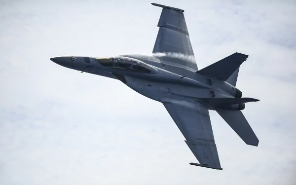 warplane aircraft jet fighter military Boeing F/A-18E/F Super Hornet HD Desktop Wallpaper | Background Image