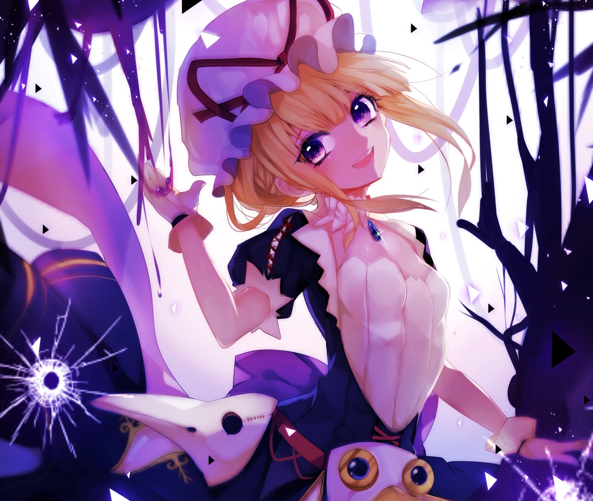 Download Yukari Yakumo Anime Touhou HD Wallpaper by 大魔王るあえる
