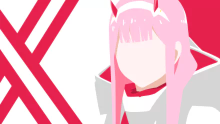  Zero Two - Darling in the franxx minimalist