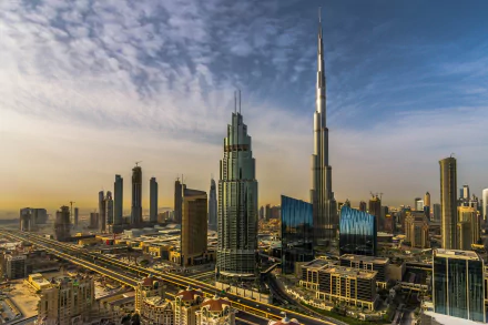 building city United Arab Emirates Burj Khalifa skyscraper man made Dubai HD Desktop Wallpaper | Background Image