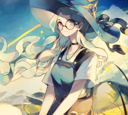 Diana Cavendish Anime Little Witch Academia HD Desktop Wallpaper | Background Image