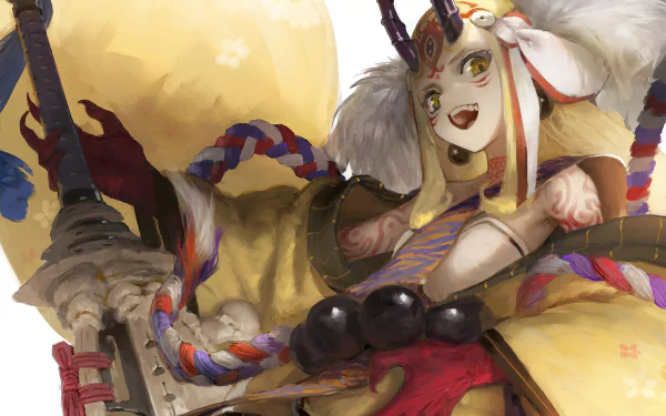 Ibaraki Douji Anime Fate/Grand Order HD Desktop Wallpaper | Background Image