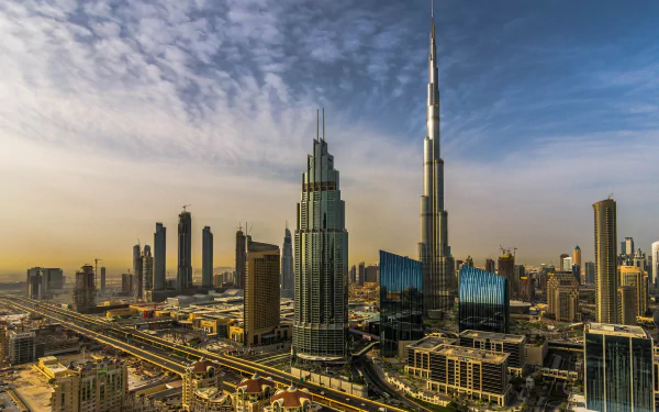 building city United Arab Emirates Burj Khalifa skyscraper man made Dubai HD Desktop Wallpaper | Background Image