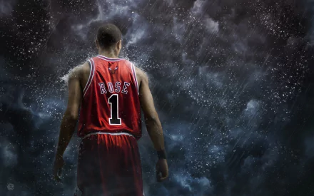 basketball Derrick Rose Sports HD Desktop Wallpaper | Background Image