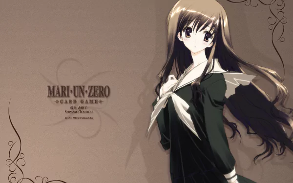 Shimako Toudou Anime Maria-sama ga Miteru HD Desktop Wallpaper | Background Image