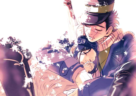 Saichi Sugimoto Asirpa (Golden Kamuy) Anime Golden Kamuy HD Desktop Wallpaper | Background Image