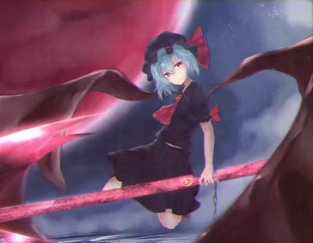 Remilia Scarlet Anime Touhou HD Desktop Wallpaper | Background Image