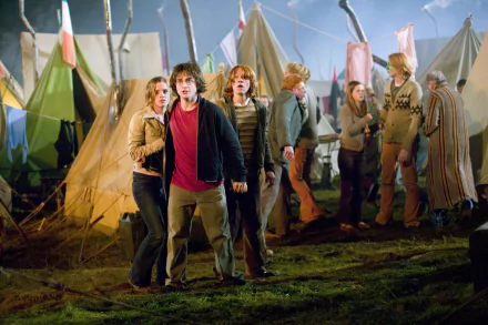 Mark Williams Fred Weasley Arthur Weasley Bonnie Wright Ginny Weasley Rupert Grint Ron Weasley Hermione Granger Emma Watson Daniel Radcliffe Harry Potter movie Harry Potter and the Goblet of Fire HD Desktop Wallpaper | Background Image