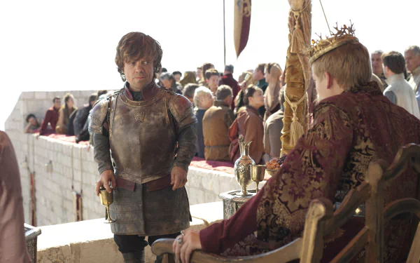 Jack Gleeson Joffrey Baratheon Tyrion Lannister Peter Dinklage TV Show Game Of Thrones HD Desktop Wallpaper | Background Image