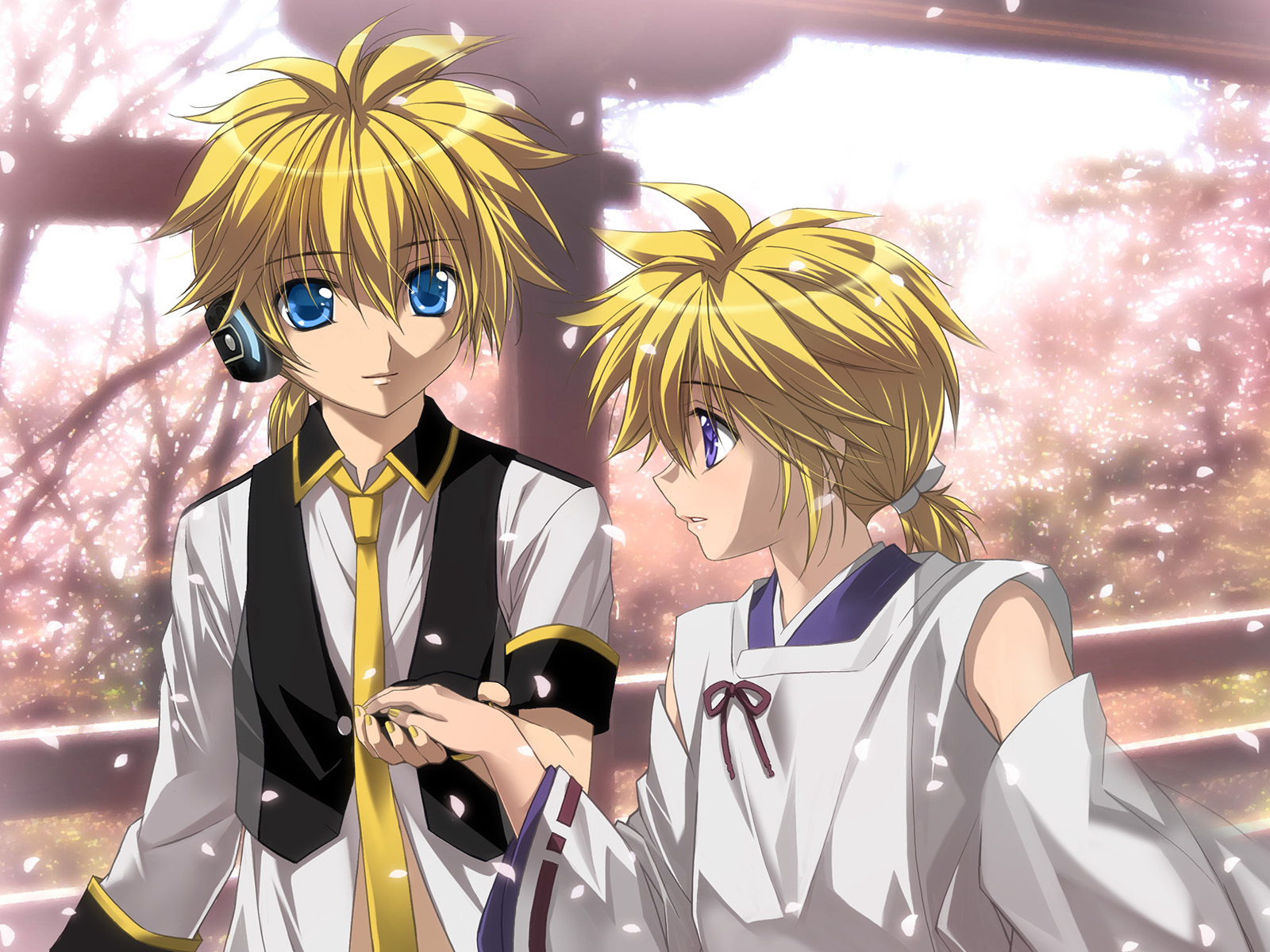 Len 10. Boy s talk Vocaloid. Animated necessary.