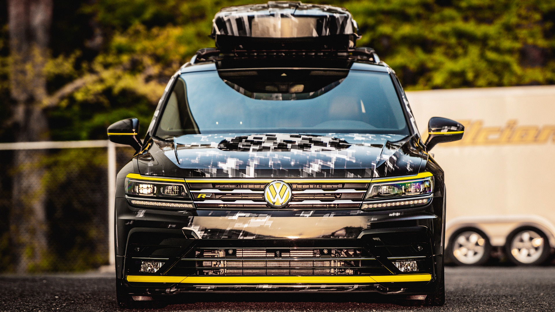 Vehicles Volkswagen Tiguan R-Line HD Wallpaper | Background Image
