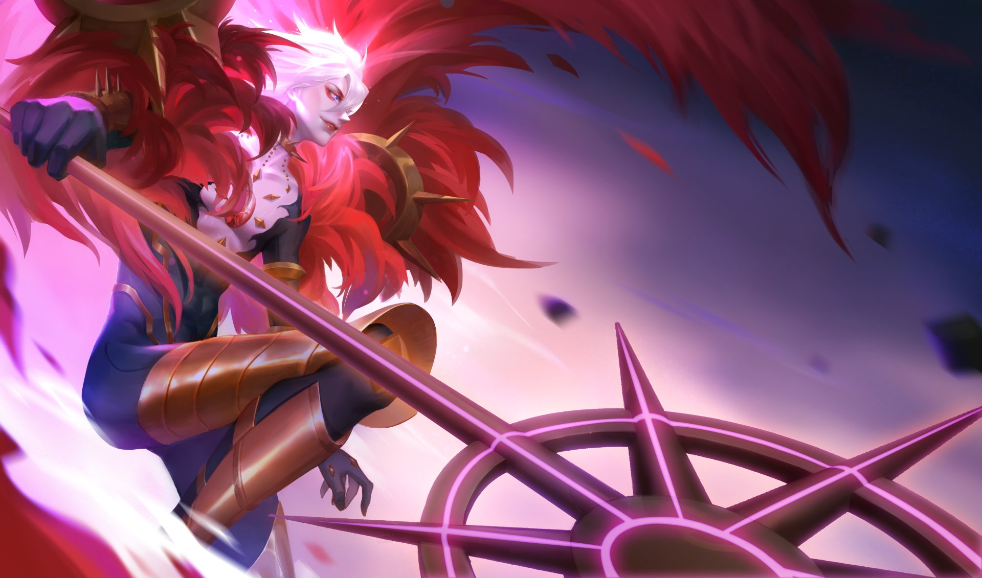 Download Lancer Of Red (Fate/Apocrypha) Anime Fate/Apocrypha 4k Ultra HD Wallpaper by 江奔腾