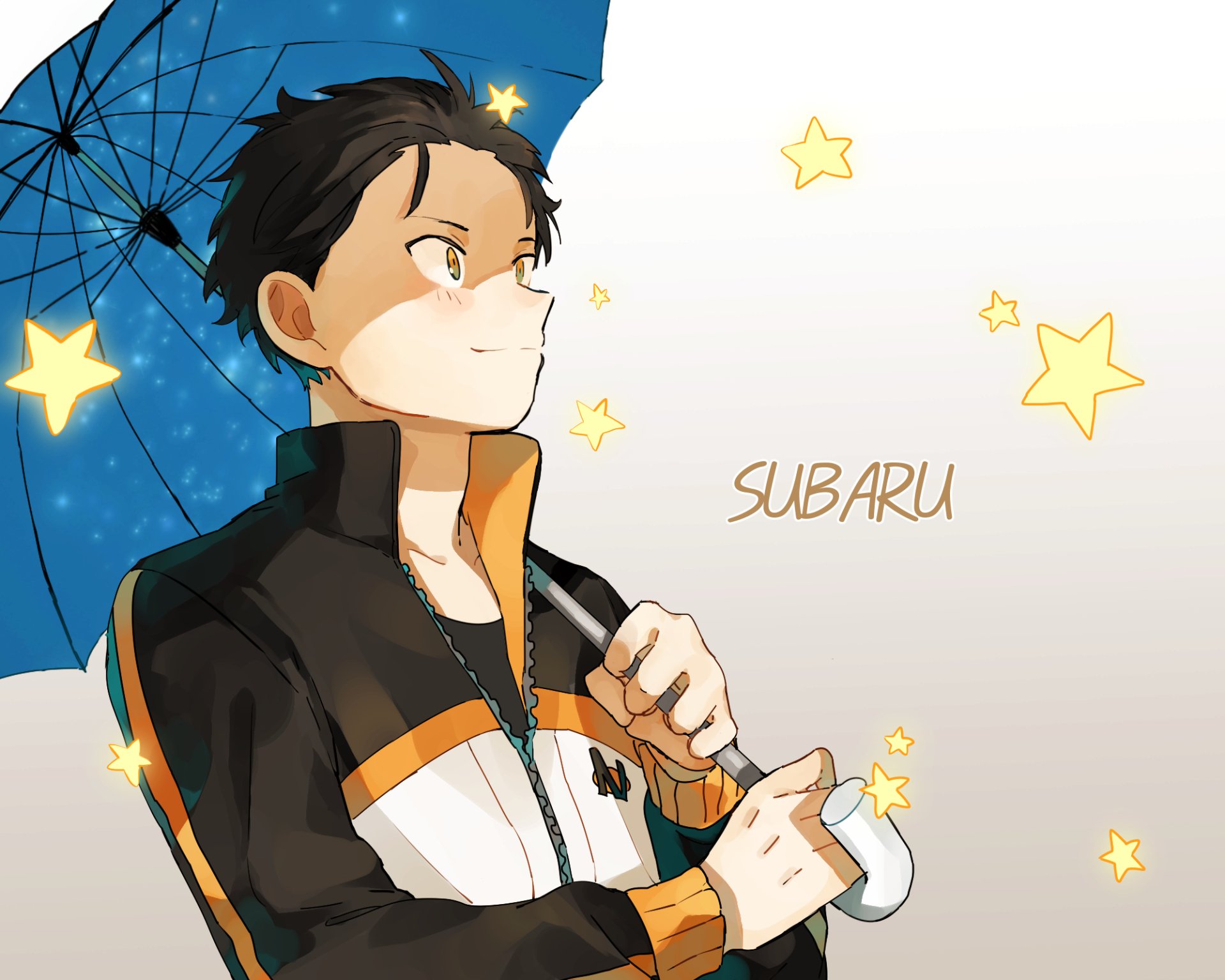 Subaru Natsuki Stars – HD Re:Zero Anime Wallpaper by BangSuTur