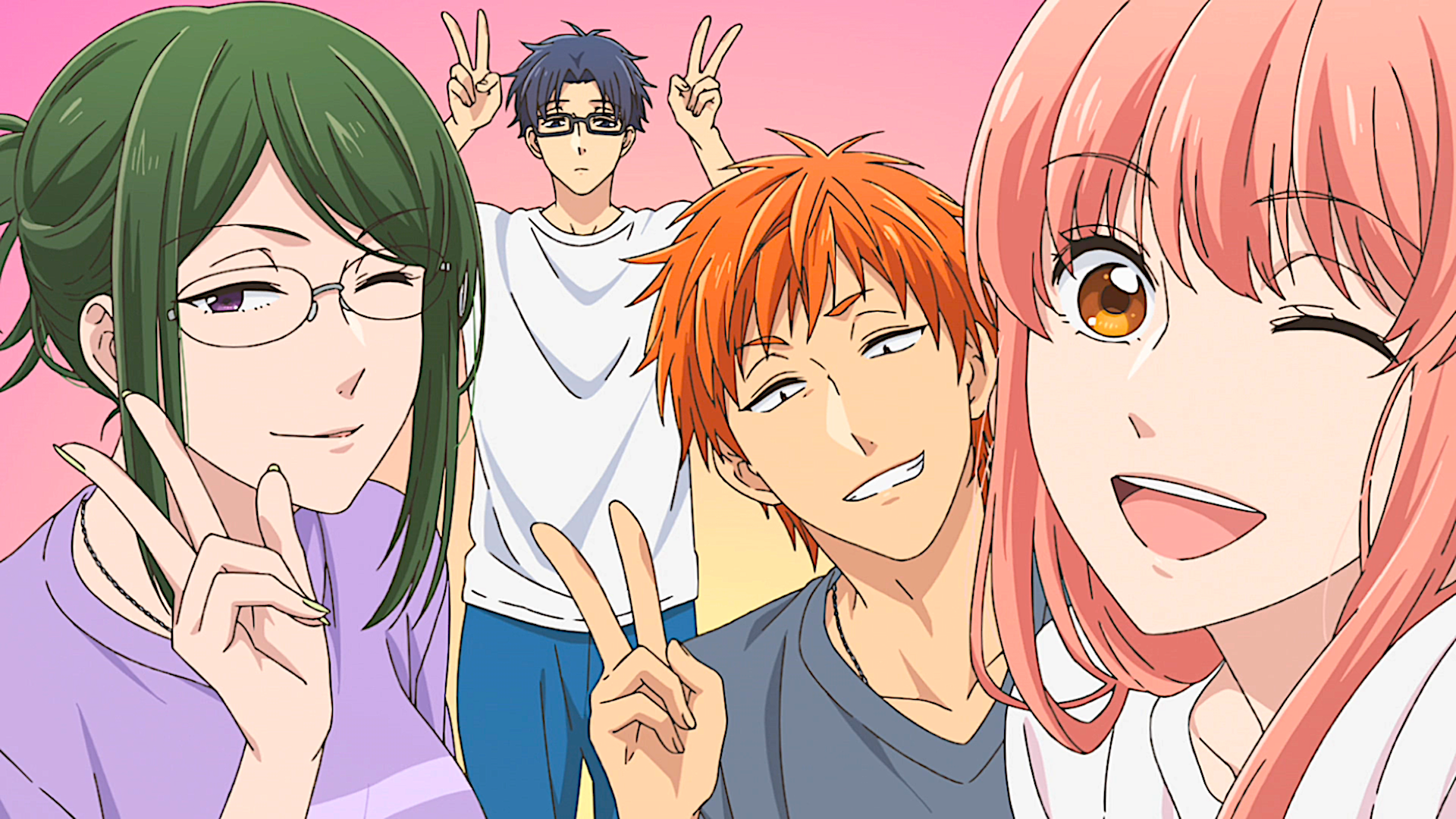 Wotakoi Cast Hd Wallpaper Background Image 1920x1080 Id