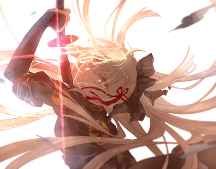 Alter Ego (Fate/Grand Order) Okita Sōji (Alter) Demon Saber (Fate/Grand Order) Anime Fate/Grand Order HD Desktop Wallpaper | Background Image