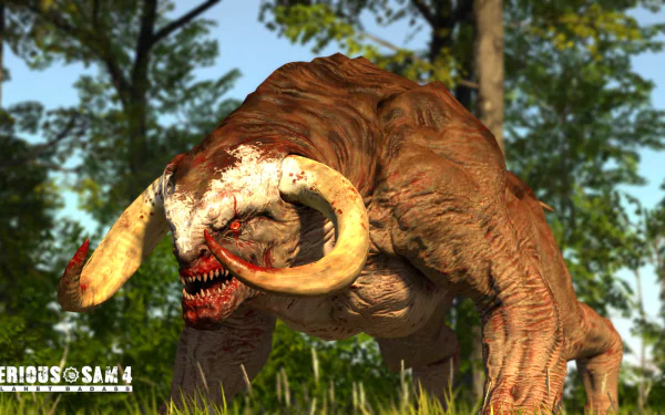 video game Serious Sam 4 HD Desktop Wallpaper | Background Image